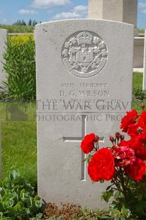 SPANBROEKMOLEN BRITISH CEMETERY - WILSON, D G